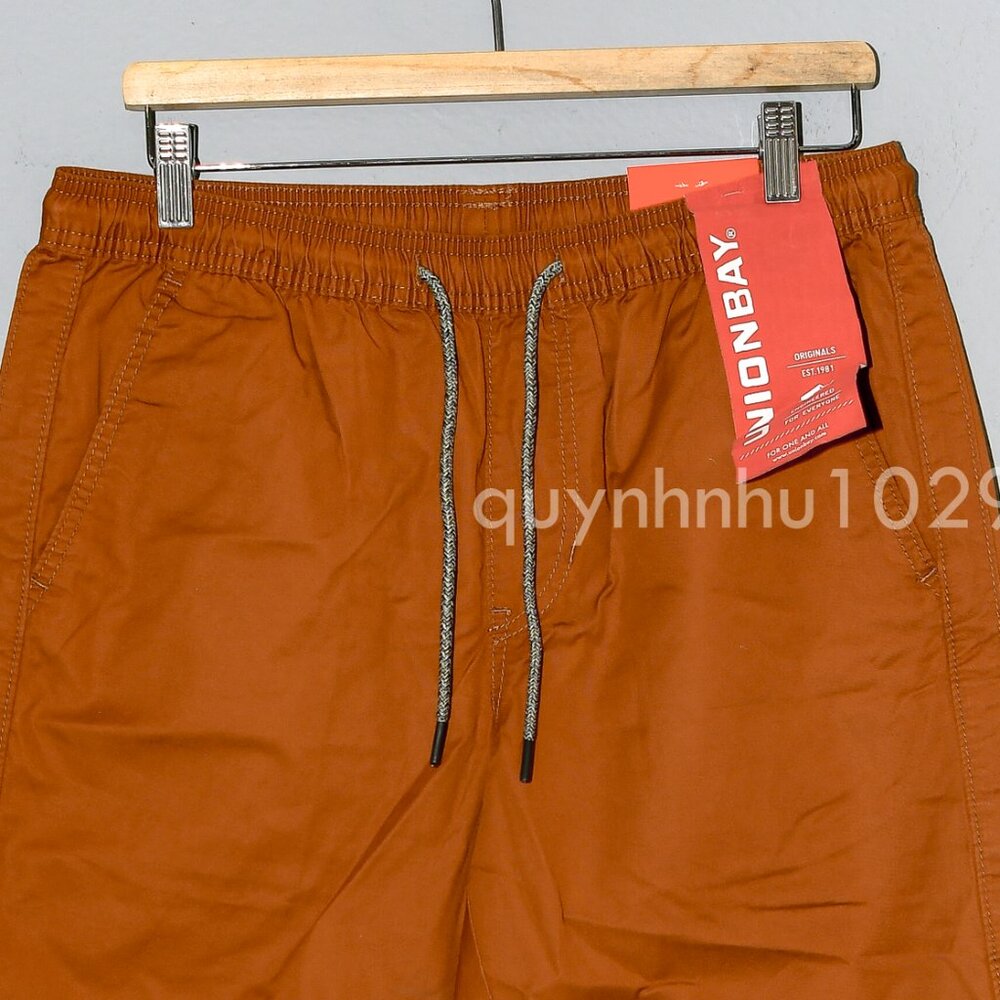 Unionbay Men's Pull On Short in cowboy boot colors - Picture 3 of 7
